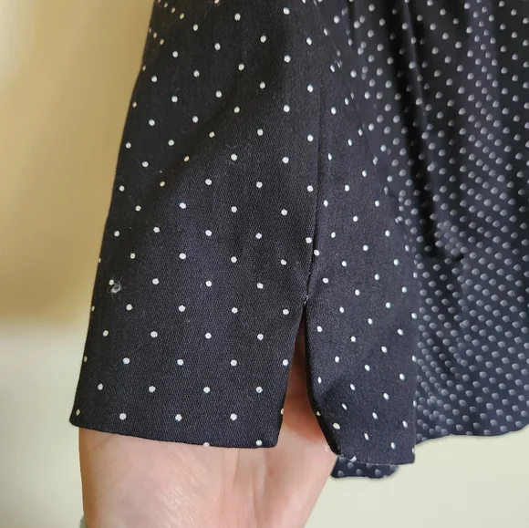 Briggs New York plus size blazer jacket polka dot 24W NWT - Picture 4 of 7